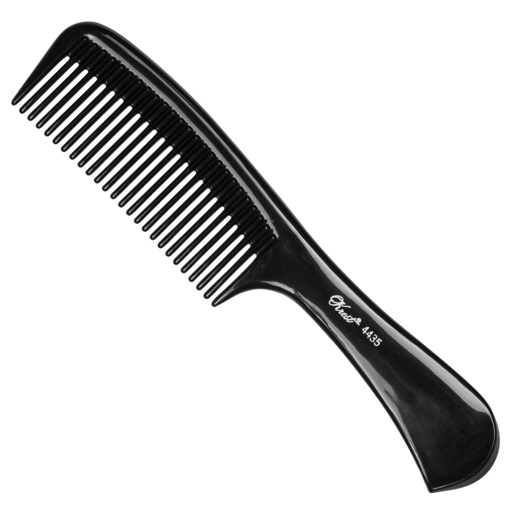 Krest Black Edition Basin Comb with Handle 4435
