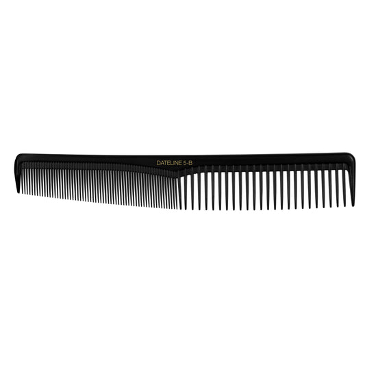 Dateline Professional Black Styling Comb 5B - Large
