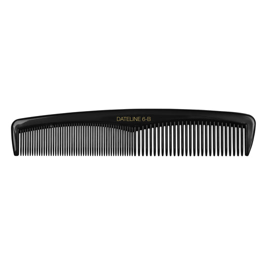 Dateline Professional Black Styling Comb 6B - Extra Large
