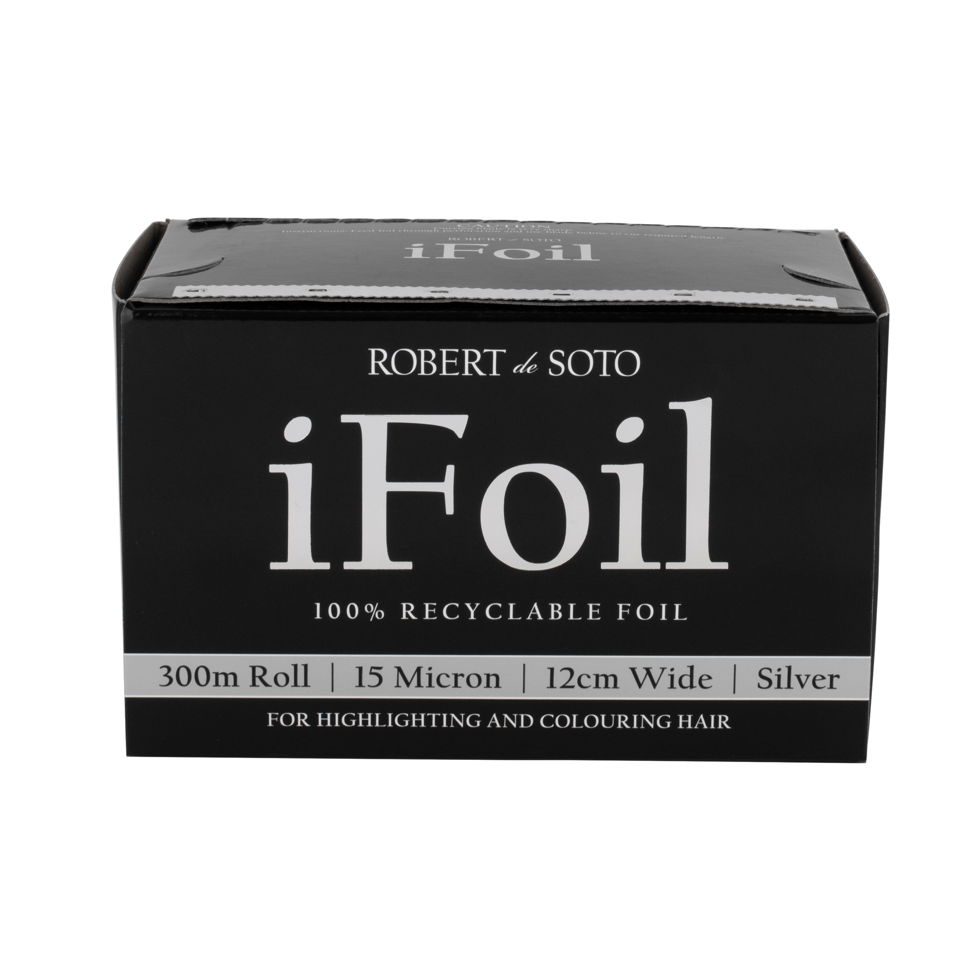 Robert Desoto Ifoil 15 Micron Foil 300m X 125mm - Silver