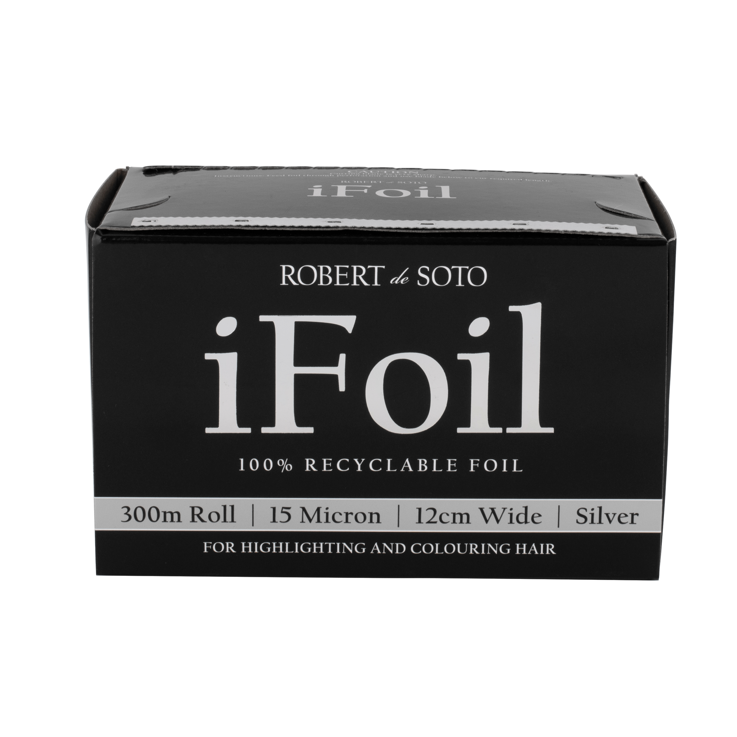 Robert Desoto Ifoil 15 Micron Foil 300m X 125mm - Silver