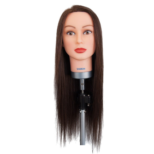 Dateline Professional Mannequin Extra Long Indian Hair Brown - Sharon