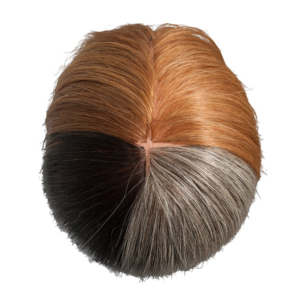 Dateline Professional Mannequin Medium Indian Hair With 4 Coloured Sections - Kate