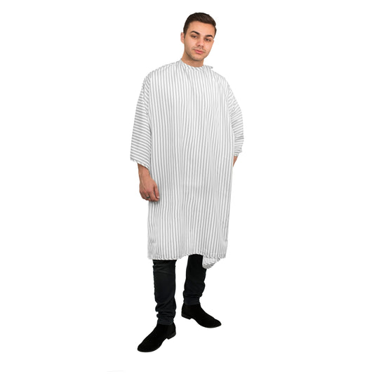 Barbers Big Daddy Cool Cape - White