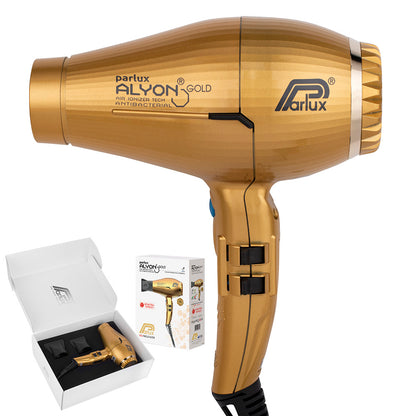 Parlux Alyon Air Ionizer Tech Hair Dryer 2250w - Gold