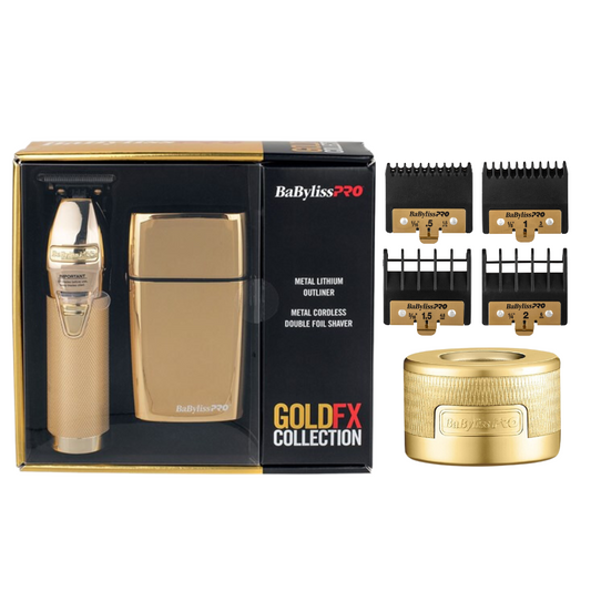 Babylisspro GoldFX Outliner Trimmer And Shaver Duo Combo