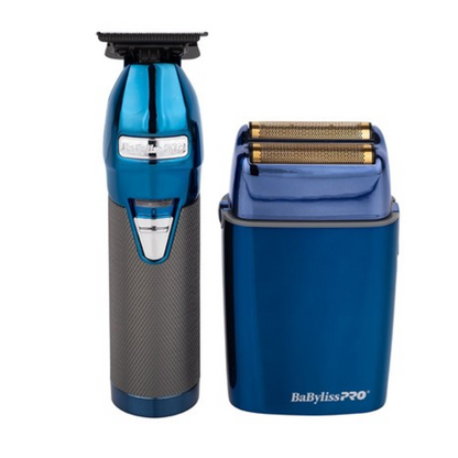 Babylisspro BlueFX Outliner Trimmer And Shaver Duo Combo