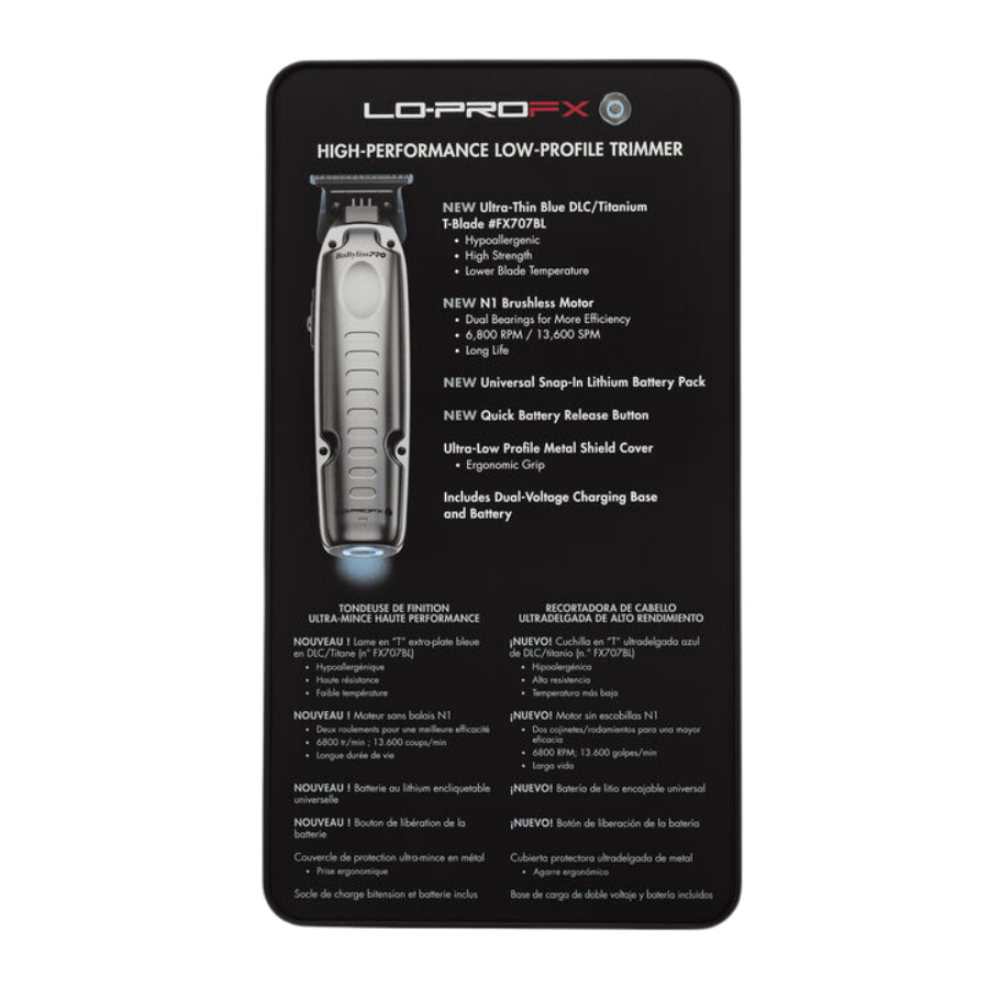 BaBylissPRO FXONE Lo-ProFX High Performance Trimmer (Preorder)