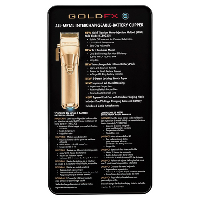 BaBylissPRO FXONE GoldFX Clipper