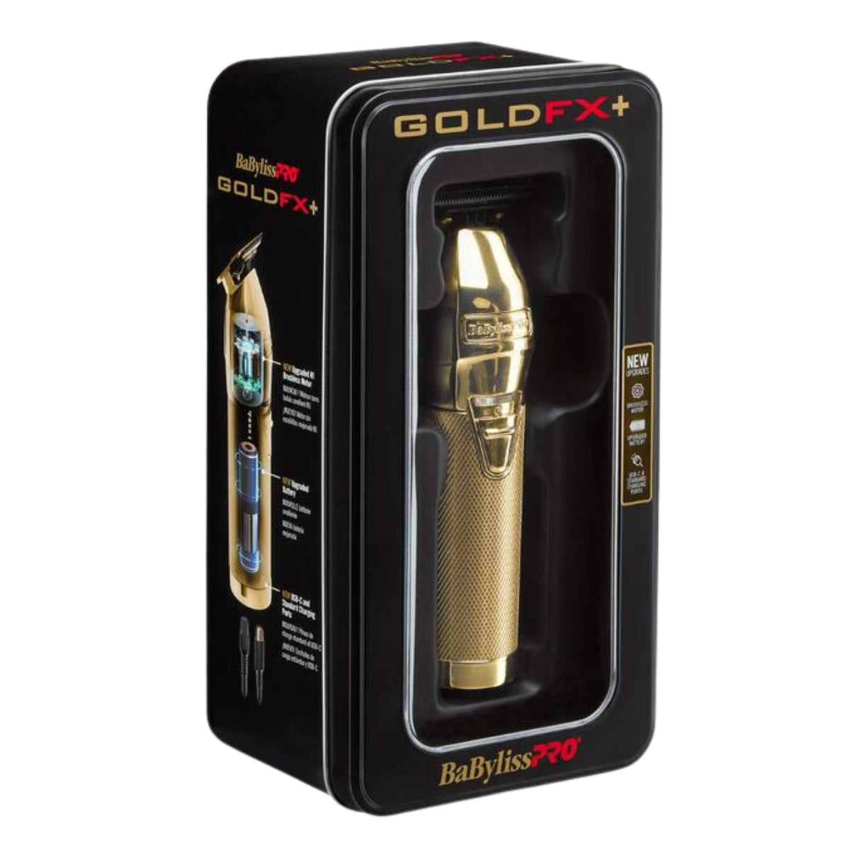 BaBylissPRO GoldFX+ All-Metal Lithium Outlining Trimmer