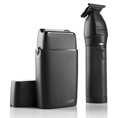 BaBylissPRO LimitedFX Hair Trimmer and Double Foil Hair Shaver Prepack