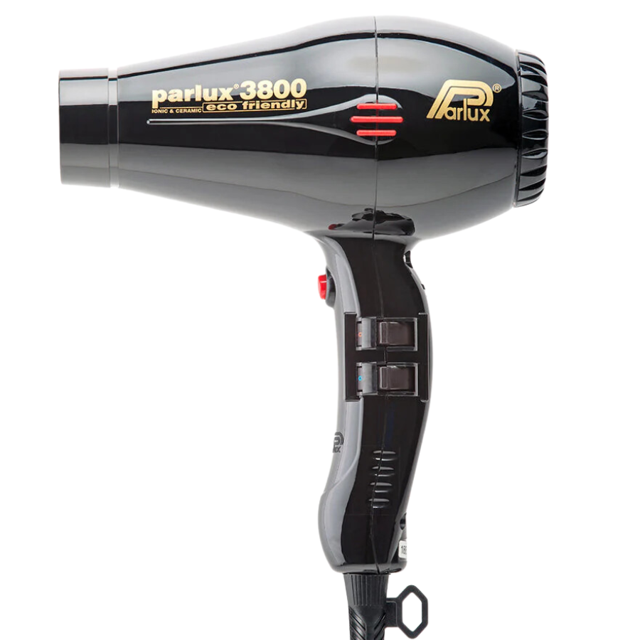 Parlux 3800 Ionic Ceramic Hair Dryer - Black