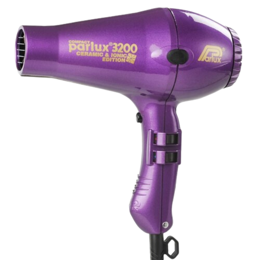 Parlux 3200 Ionic Ceramic Compact Hair Dryer - Purple