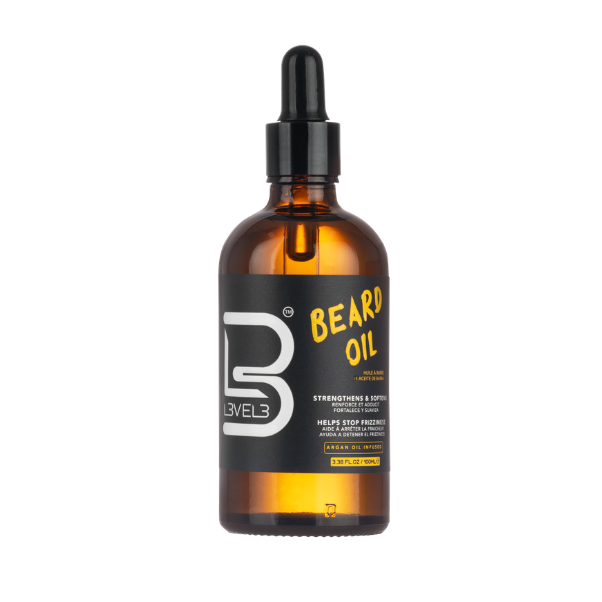 L3VEL3 Argan Oil Infused Beard Oil - 100ml