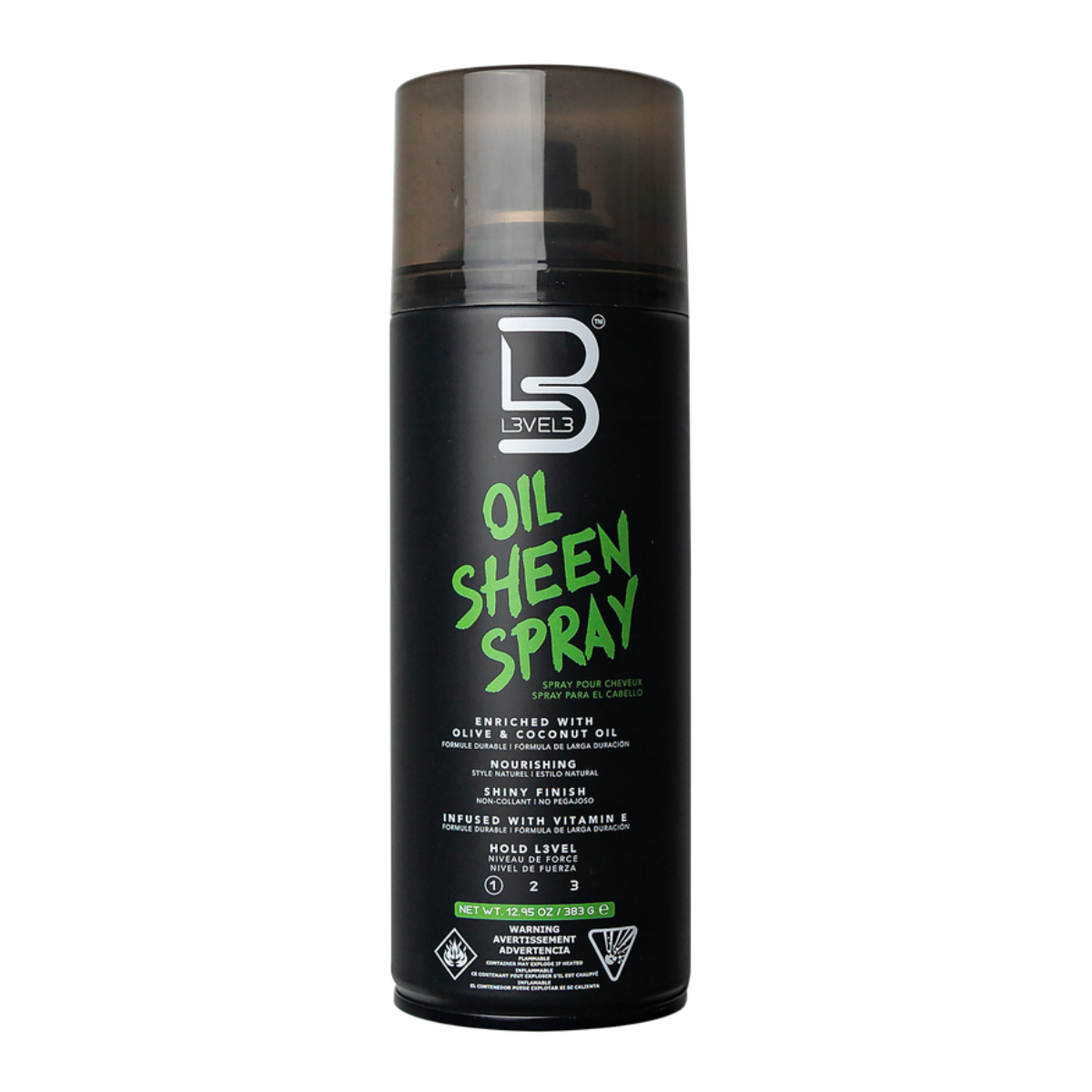 L3VEL3 Oil Sheen Finishing Spray (Hold 1) - 383g