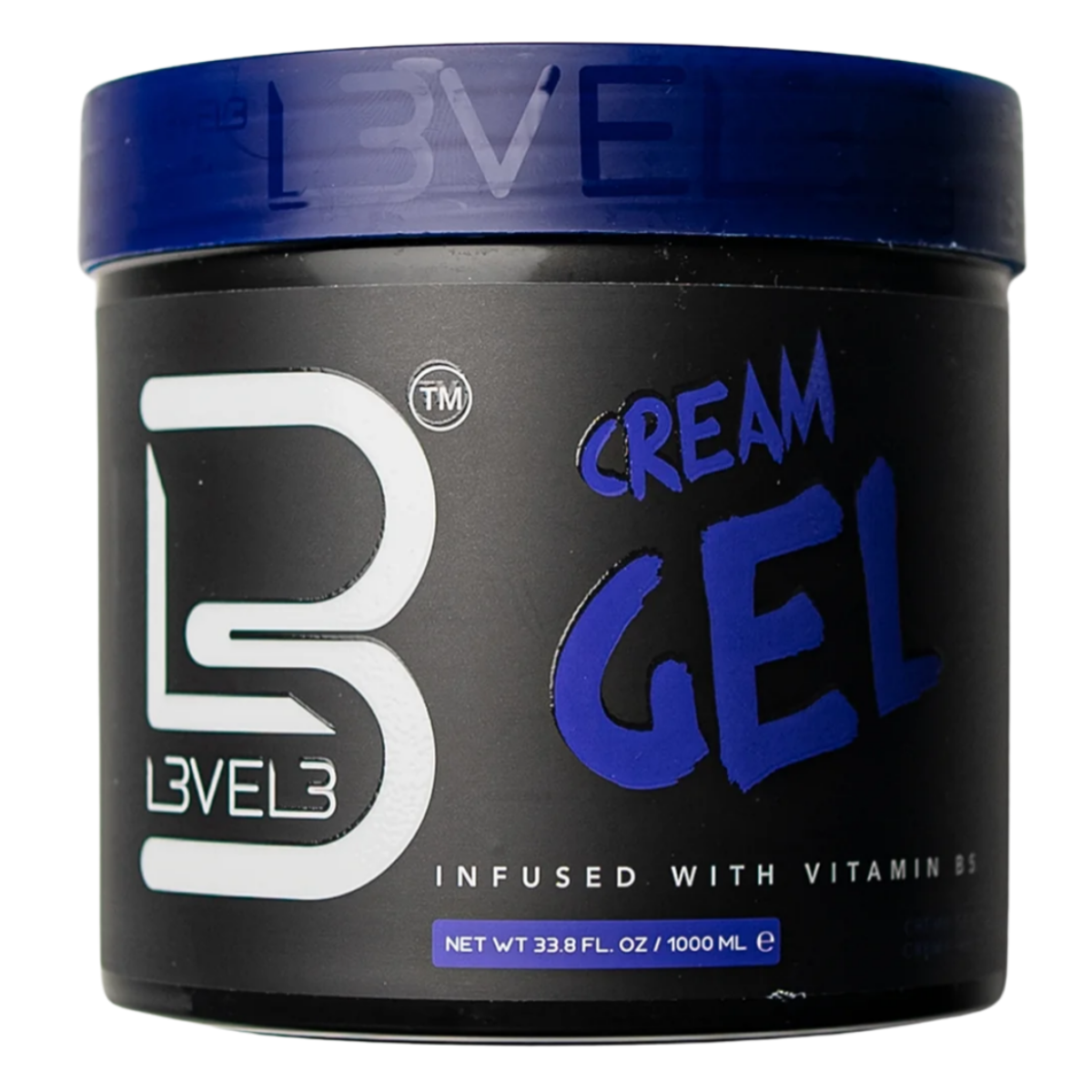 L3VEL3 Hair Gel Cream (Hold 2) - 1000ml