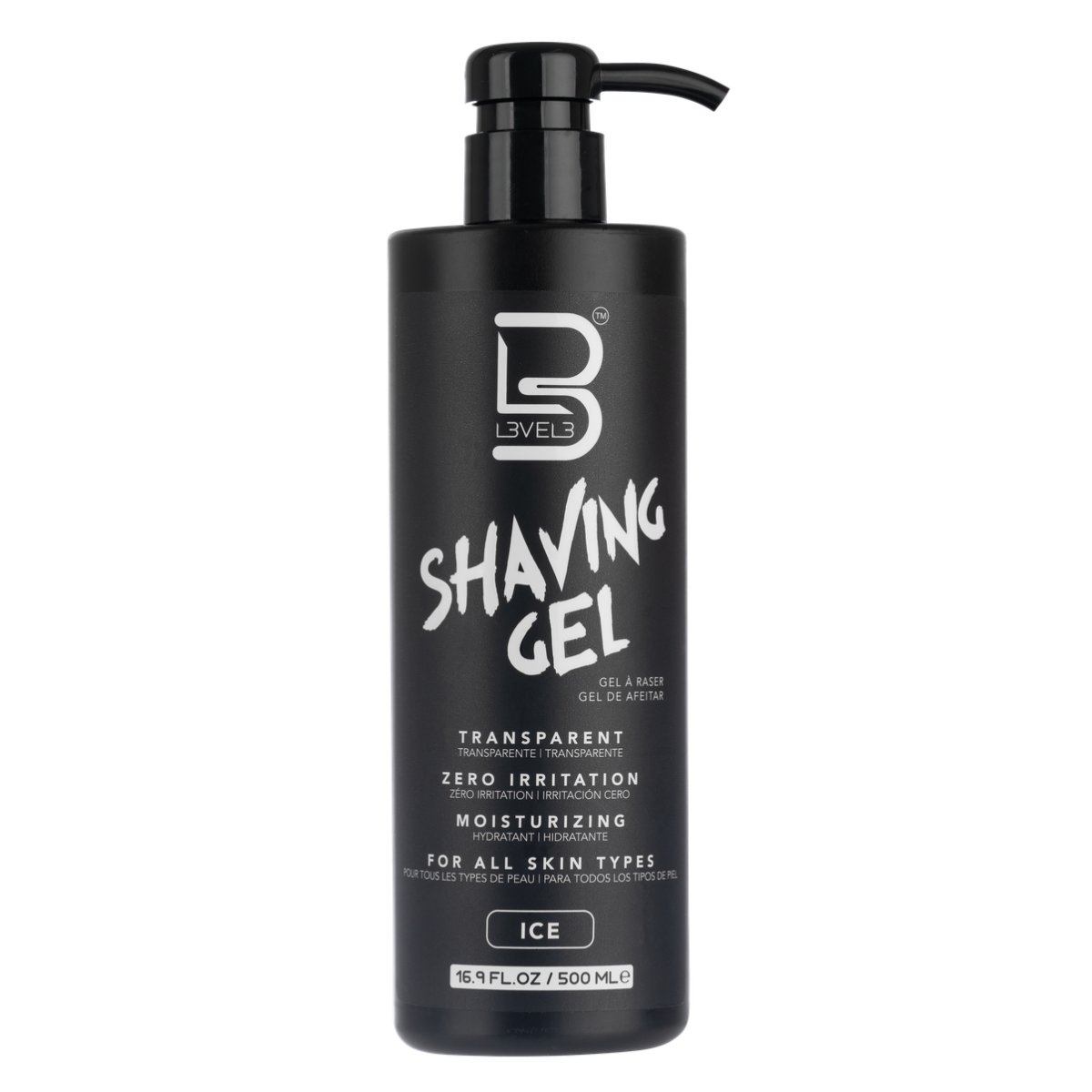L3VEL3 Shaving Gel Ice - 500ml