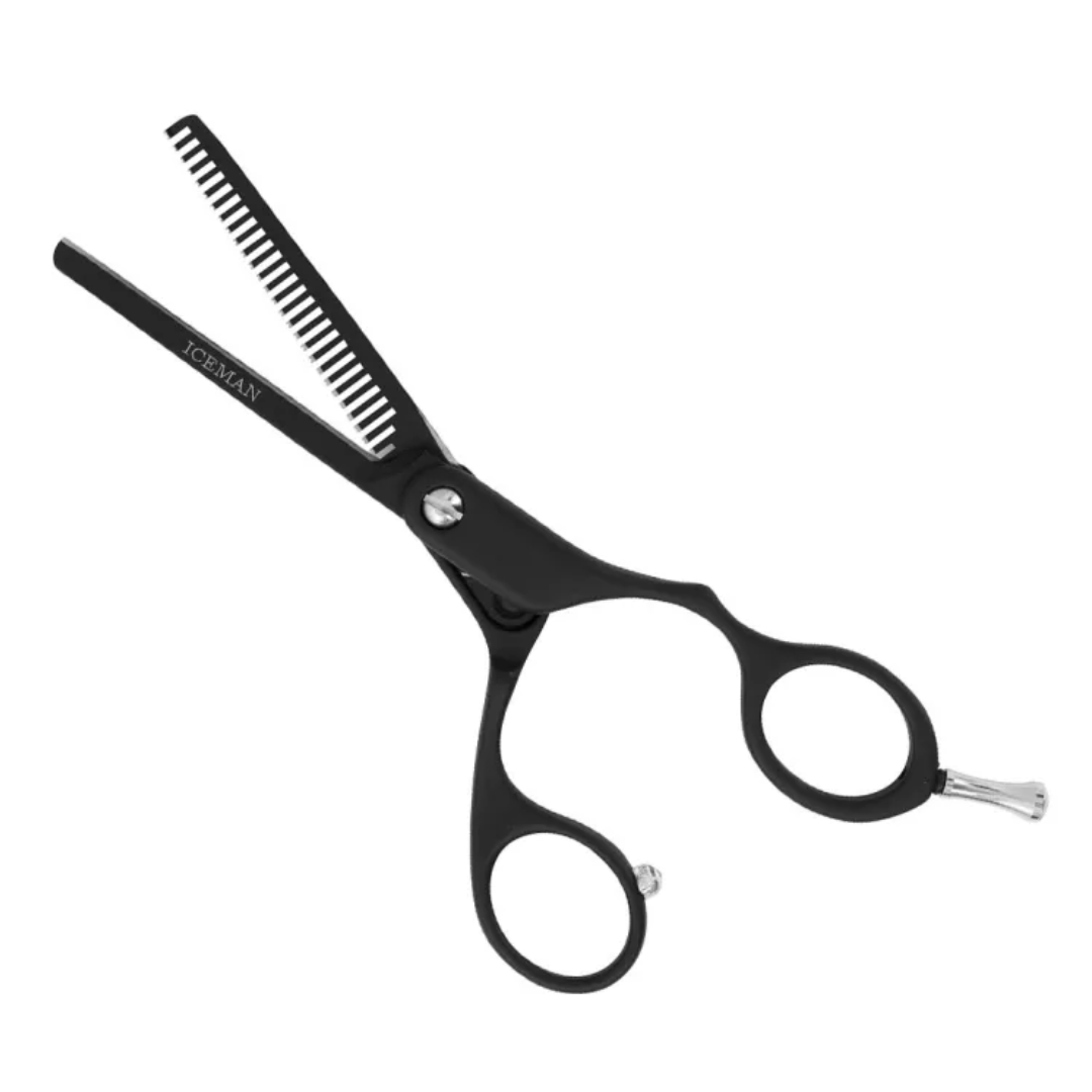 Iceman Black Matt 5.5 Thinning Scissors