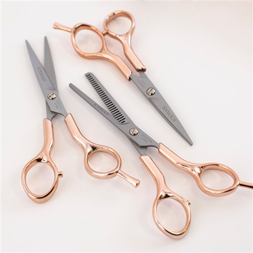 Iceman Rose Gold 5.75 Hairdressing Scissors
