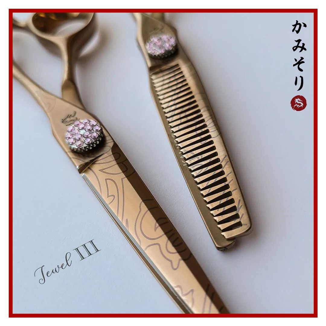 Kamisori Jewel III Professional Haircutting Shears Set