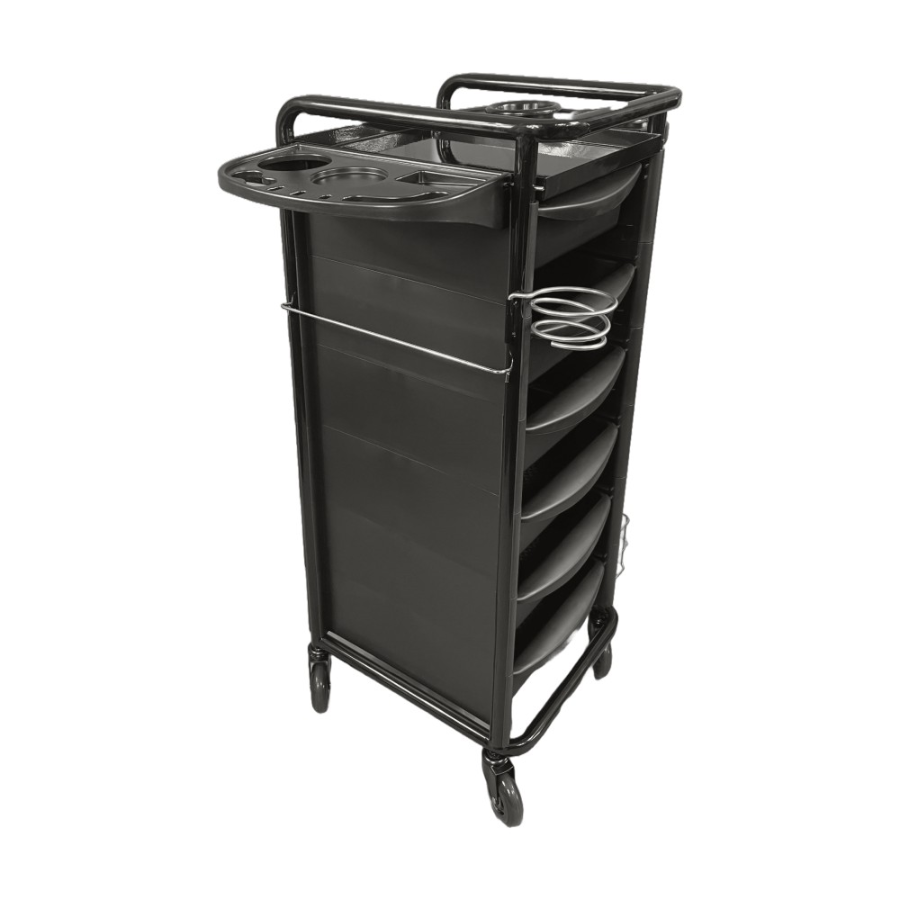 Karma Darwin Hairdressing Trolley Black