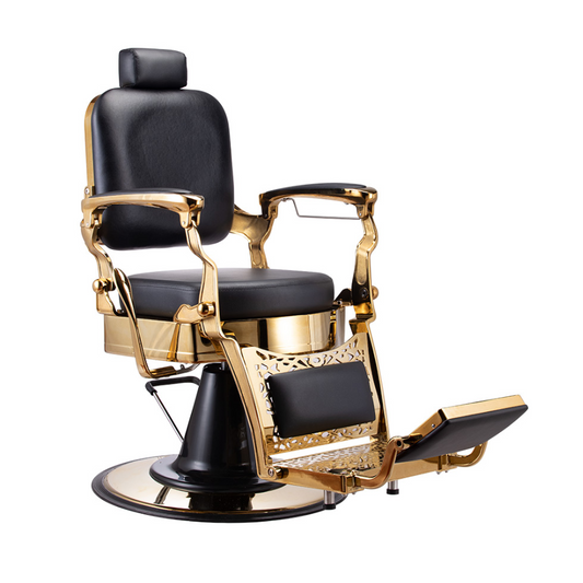 Karma Noosa Barber Chair - Black/Gold