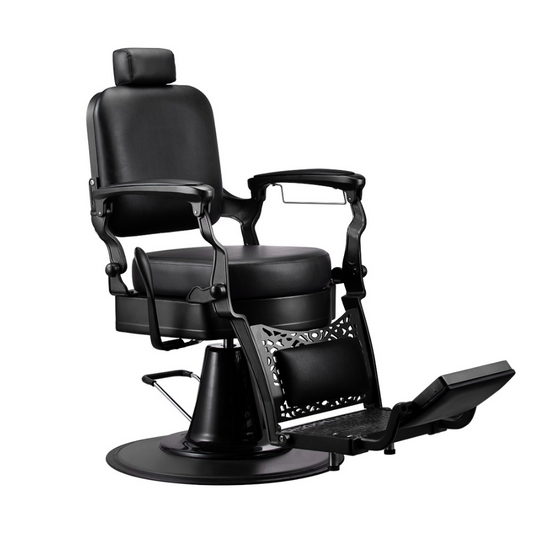 Karma Noosa Barber Chair Black & Chrome