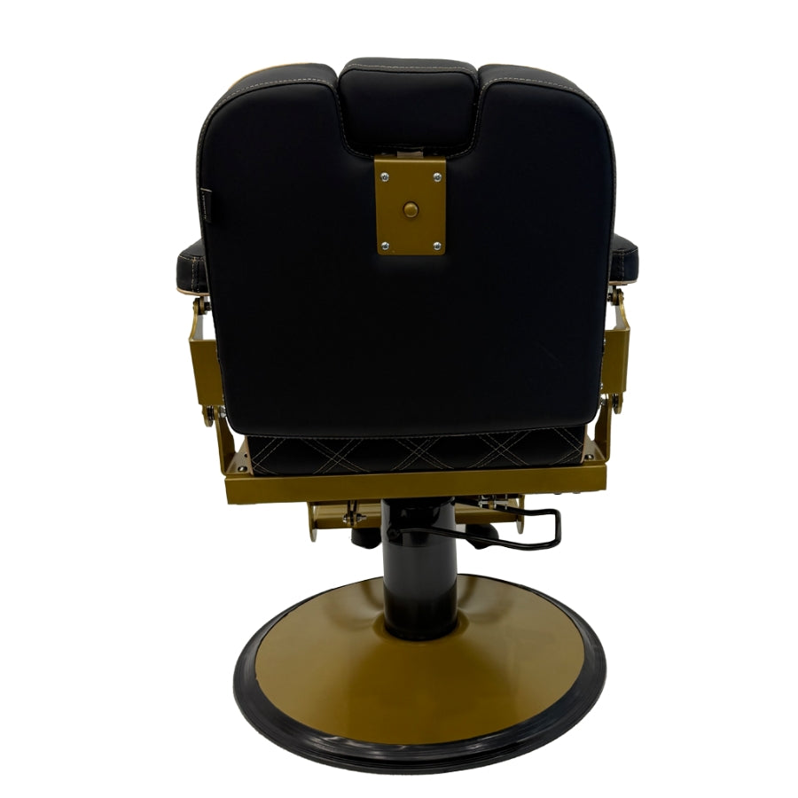 Karma Paddington Barber Chair – Black/Gold
