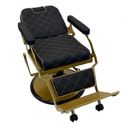 Karma Paddington Barber Chair – Black/Gold