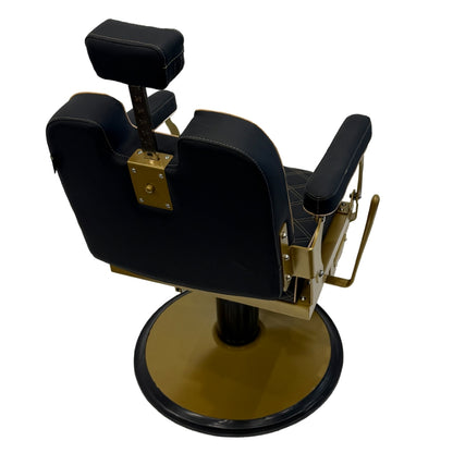 Karma Paddington Barber Chair – Black/Gold