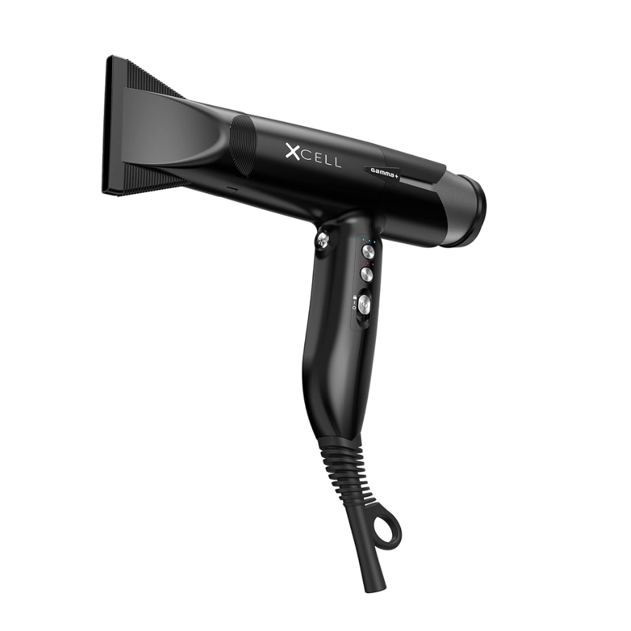 Gamma + Xcell Hair Dryer - Black