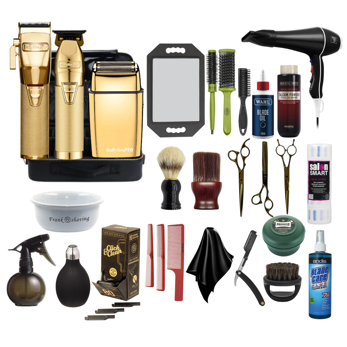 Ultimate Barber Case - BaBylissPRO Gold