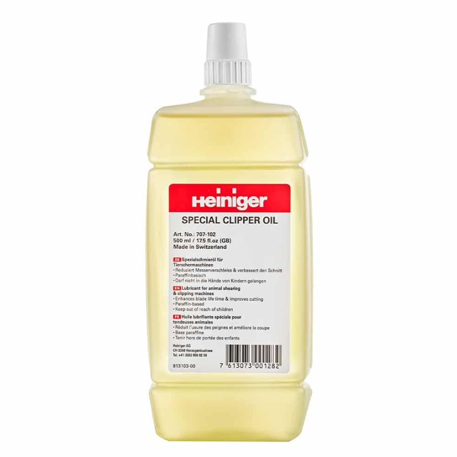 Heiniger Clipper Oil - 500ml Bottle