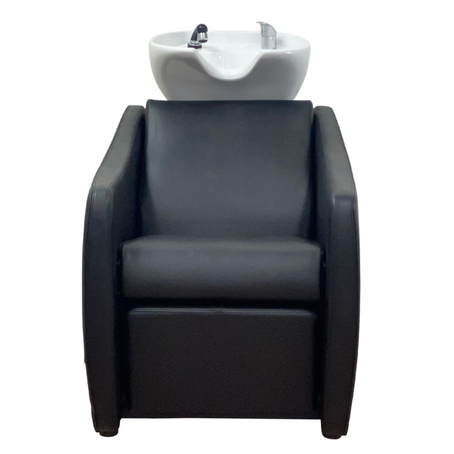 Malibu Shampoo Unit - Black