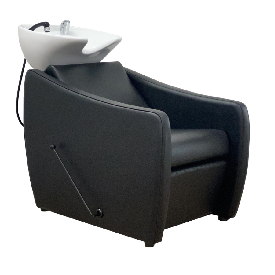 Malibu Shampoo Unit - Black