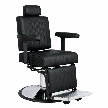 Karma Nerang Barber Chair Black & Chrome