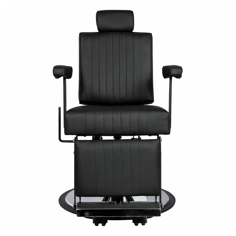 Karma Nerang Barber Chair Black & Chrome