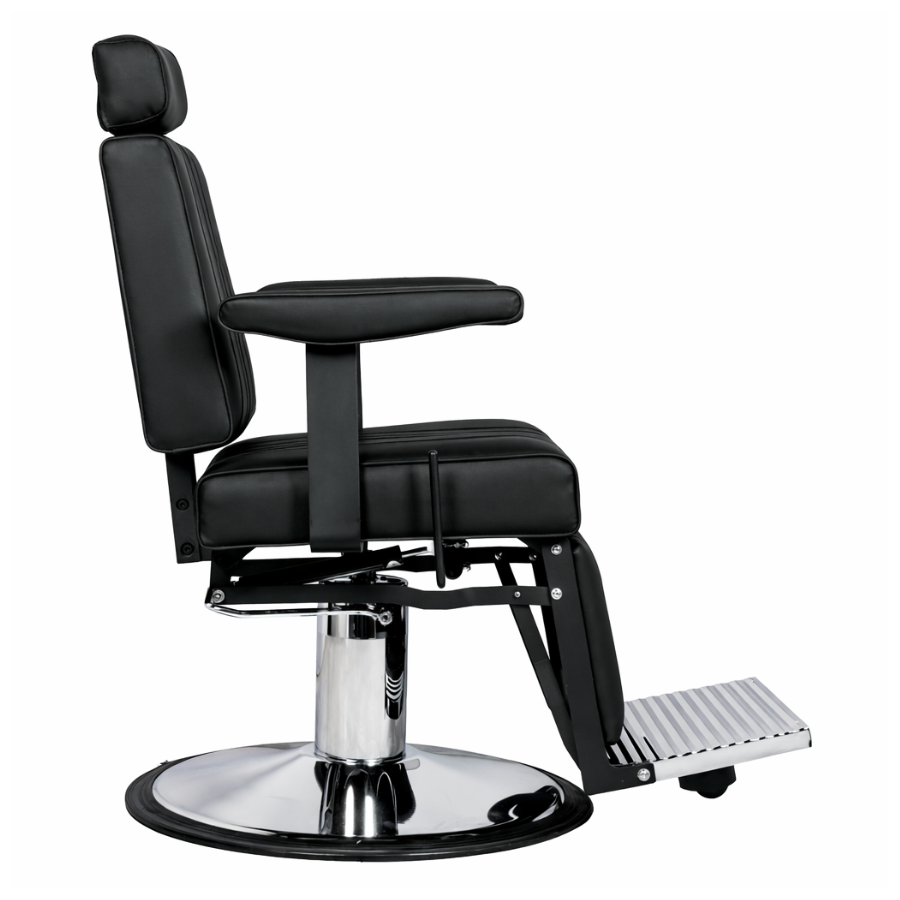 Karma Nerang Barber Chair Black & Chrome