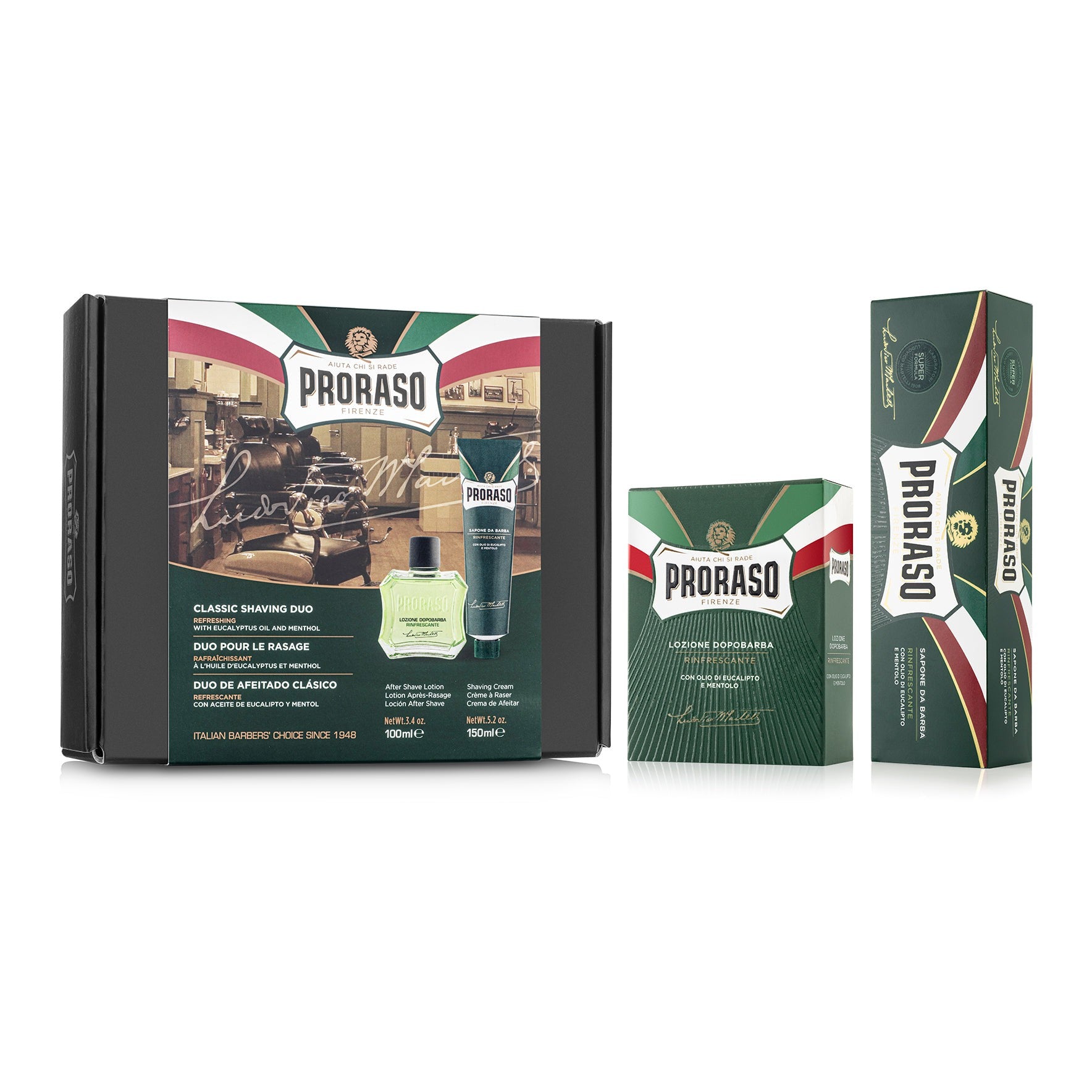 Proraso Duo Pack Tube And Lotion Refresh - Ref 400475