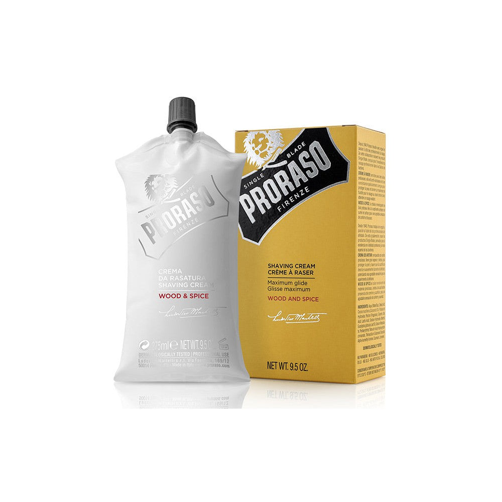 Proraso Shave Cream Wood And Spice 275ml - Ref 400710