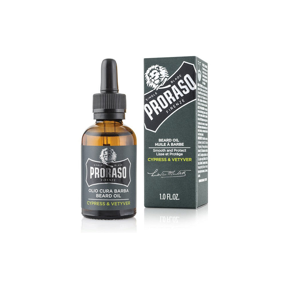 Proraso Beard Oil Cypress Vetiver 30ml - Ref 400742