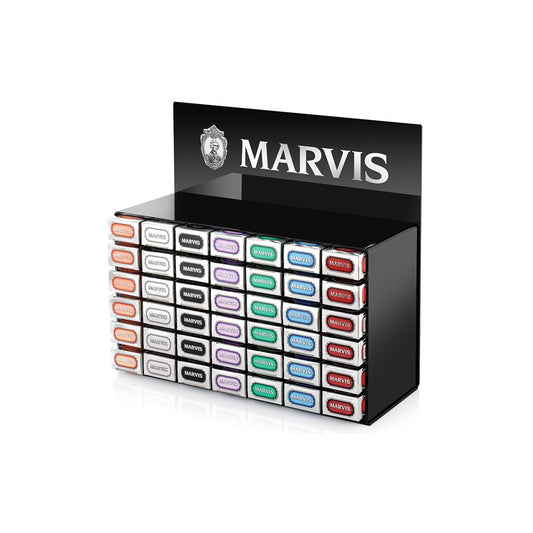 Marvis Black Perspex Counter Display - Holds 42x 85ml - ref 411060