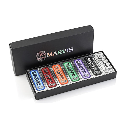 Marvis Black Gift Box x 7 flavours 25ml ea - ref 411100