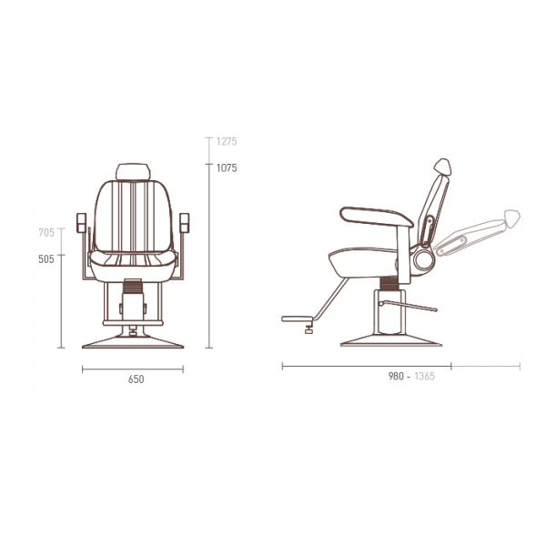Takara Belmont Sportsman Barbers Chair