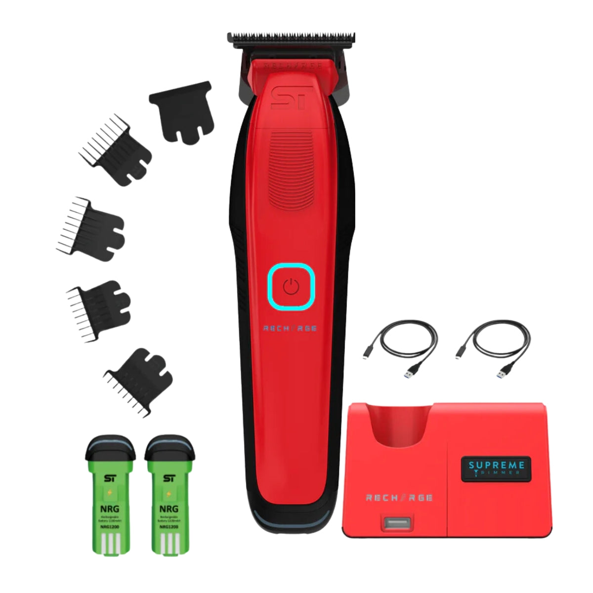 Supreme ST Recharge Trimmer - Red