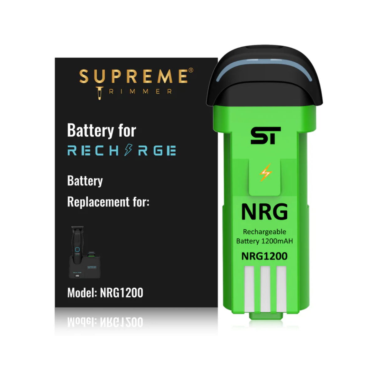 Supreme ST Recharger Battery Replacement 1200MAH