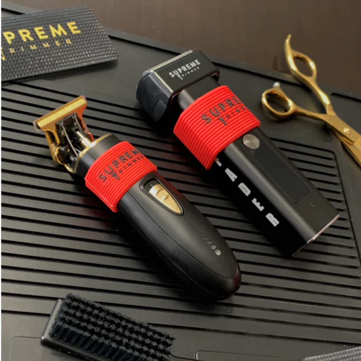 Supreme ST Clipper, Trimmer, & Shaver Grippers - Red