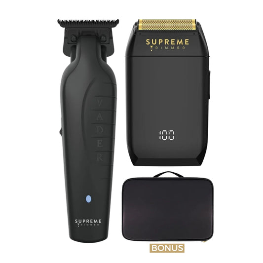 Supreme ST Vader Trimmer & Shaver Duo Kit - Black