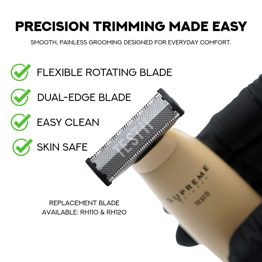 Supreme ST TESTii Body, Groin & Bikini Trimmer