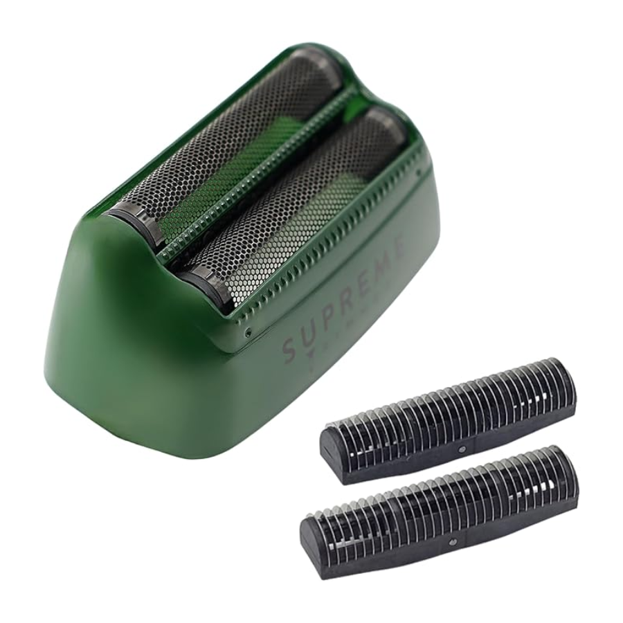 Supreme ST Foil & Blade for Crunch Shaver - Green